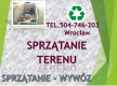 Ogłoszenie - Sprzątanie terenu, cena tel 504-746-203, trawnika, wywóz śmieci, Wrocław Sprzątanie terenów zewnętrznych - Wrocław