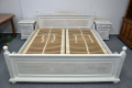 Ogłoszenie - łóżko z nowymi materacami i szafkami nocnymi - komplet jak nowy - Olsztyn - 2 590,00 zł