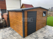 Ogłoszenie - Domek Ogrodowy 3x3 Drzwi Okno rynny Dach dwuspadowy Blachodachówka  Antracyt GP233 - Łańcut - 6 090,00 zł
