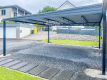 Ogłoszenie - Carport - Wiata samochodowa 6x6m - Antracyt - Dach spad w Przód GP381 - Żary - 12 950,00 zł