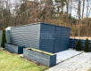 Ogłoszenie - Domek Ogrodowy - Schowek 4x3,5  drzwi - Antracyt - dach spad w tył GP262 - Iława - 4 300,00 zł