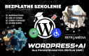 Ogłoszenie - Darmowy kurs WordPress + AI dla ♿OzN - Warszawa