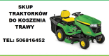 Ogłoszenie - SKUP TRAKTORKÓW DO KOSZENIA TRAWY TRAKTORKI TRAKTOREK DO TRAWNIKÓW - Bielsko-Biała