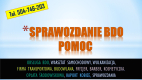 Ogłoszenie - Studio tauażu. Sprawozdanie roczne BDO tel. 504-746-203. rejestracja.  Konsultacja z BDO.