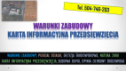 Ogłoszenie - Cena karty informacyjnej przedsięwzięcia, raport środowiskowy. Podział działki, ochrona środowiska, - Wrocław