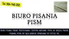 Ogłoszenie - Przepisywanie tekstów z nagrań i dokumentów. Tel. 504-764-203 Biuro pisania podań - Wrocław