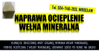Ogłoszenie - Naprawa szkód po kunie, tel. 504-746-203,  ocieplenia, wełny mineralnej. dachu, podbitki, demontaż waty szklanej - Wrocław