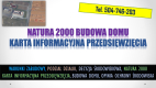 Ogłoszenie - Cena karty informacyjnej przedsięwzięcia, raport środowiskowy. Podział działki, ochrona środowiska, - Wrocław