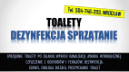 Ogłoszenie - Toalety serwis i dezynfekcja, tel 504-746-203, Wrocław, sprzątanie z fekaliów. - Wrocław