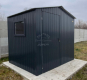 Ogłoszenie - Schowek - domek ogrodowy 2,5x2m - drzwi - okno - antracyt - dach dwuspadowy ID916 - Myślenice - 4 350,00 zł