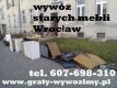 Ogłoszenie - Utylizacja,wywóz starych mebli Wrocław. - Wrocław - 1,00 zł