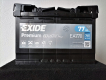 Ogłoszenie - Akumulator 12V 77Ah 760A Exide Premium - Chorzów - 389,00 zł
