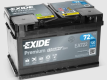 Ogłoszenie - Akumulator 72Ah 720A Exide Premium EA722 Prawy plus - Chojnice - 379,00 zł