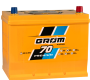 Ogłoszenie - AKUMULATOR 70Ah 620A GROM RACING JAPAN P+ CHOPINA 1 DARMOWA DOSTAWA - Płock - 450,00 zł