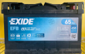 Ogłoszenie - Akumulator 65Ah 650A Exide EL652 EFB Start Stop PRAWY PLUS - Poznań - 530,00 zł