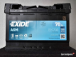 Ogłoszenie - Akumulator 70Ah 760A EN EXIDE AGM START&STOP EK700 - Piotrków Trybunalski - 640,00 zł
