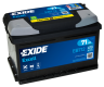 Ogłoszenie - Akumulator 71Ah 670A Exide Excell EB712 - Grudziądz - 380,00 zł