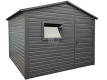 Ogłoszenie - Schowek - domek ogrodowy 3x3m - Drzwi - okno - antracyt - dach dwuspadowy ID881 - Opole - 5 150,00 zł