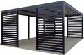 Ogłoszenie - CarPort PREMIUM - Wiata samochodowa 5x5 Antracyt - ID944 - Ciechanów - 10 990,00 zł