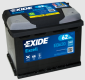 Ogłoszenie - Akumulator 62Ah 540A Exide Excell EB620 Prawy Plus - Kalisz - 315,00 zł