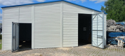 Ogłoszenie - Garaż blaszany/Hala dwuspadowy 9x6m Biały RAL PREMIUM - Kalisz - 34 300,00 zł