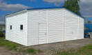 Ogłoszenie - Garaż blaszany/Hala dwuspadowy 9x6m Biały RAL PREMIUM - Kalisz - 34 300,00 zł