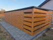 Ogłoszenie - Garaż Blaszany 5×4 + wiata panelowa 1×4 drewnopodobny PREMIUM - Bytów - 8 200,00 zł