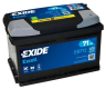 Ogłoszenie - Akumulator  71Ah 670A EN  Exide Excell PRAWY PLUS - Piotrków Trybunalski - 359,00 zł