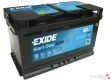 Ogłoszenie - Akumulator 80Ah 800A EXIDE AGM START&STOP DARMOWA DOSTAWA - Radom - 710,00 zł