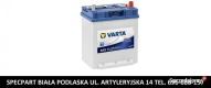 Ogłoszenie - Akumulator 40Ah 330A P+ Japan VARTA Blue Dynamic A13 - Biała Podlaska - 245,00 zł