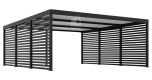 Ogłoszenie - CarPort PREMIUM - Wiata samochodowa 6x5,7 Antracyt Zabudowa - ID951 - Łowicz - 27 700,00 zł
