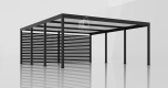Ogłoszenie - CarPort PREMIUM - Wiata samochodowa 6x5,5 Antracyt Zabudowa - ID954 - Kostrzyn nad Odrą - 22 950,00 zł