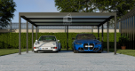Ogłoszenie - CarPort PREMIUM - Wiata samochodowa 6x5,5 Antracyt - ID952 - Ruda Śląska - 19 290,00 zł