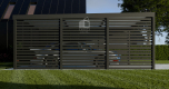 Ogłoszenie - CarPort PREMIUM - Wiata samochodowa 6x5,7 Antracyt Zabudowa - ID951 - Łowicz - 27 700,00 zł