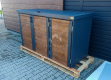Ogłoszenie - Zabudowa koszy na śmieci wiata śmietnikowa obudowa kubłów 207x80x120 cm 3x240L antracyt + jasny orzech NB425 - Kostrzyn nad Odrą - 3 450,00 zł