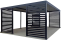 Ogłoszenie - CarPort PREMIUM - Wiata samochodowa 5x5 Antracyt - TS1030 - Sopot - 14 600,00 zł