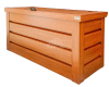 Ogłoszenie - Skrzynia ogrodowa metalowa kufer 120x50x70cm złoty dąb TS949 - Lubin - 1 850,00 zł