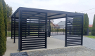 Ogłoszenie - CarPort PREMIUM - Wiata samochodowa 5x5 Antracyt - TS1026 - Darłowo - 14 600,00 zł