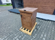 Ogłoszenie - Zabudowa kosza na śmieci wiata śmietnikowa obudowa kubła 80x70x120 cm 1x240L ciemny orzech TS951 - Kłodzko - 1 500,00 zł