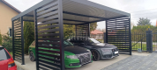 Ogłoszenie - CarPort PREMIUM - Wiata samochodowa 5x5 Antracyt - dodatkowa zabudowa TS1025 - Gorzów Wielkopolski - 19 990,00 zł