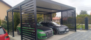 Ogłoszenie - CarPort PREMIUM - Wiata samochodowa 5x5 Antracyt - TS1026 - Darłowo - 14 600,00 zł