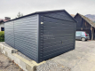 Ogłoszenie - Garaż blaszany 3,5x6m - Brama uchylna - Antracyt - dach dwuspadowy TS973 - Elbląg - 7 300,00 zł
