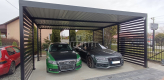 Ogłoszenie - CarPort PREMIUM - Wiata samochodowa 5x5 Antracyt - TS1024 - Szczecin - 14 600,00 zł