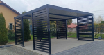 Ogłoszenie - CarPort PREMIUM - Wiata samochodowa 5x5 Antracyt - dodatkowa zabudowa TS1027 - Słupsk - 19 990,00 zł