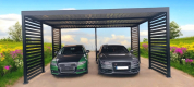 Ogłoszenie - CarPort PREMIUM - Wiata samochodowa 5x5 Antracyt - TS1030 - Sopot - 14 600,00 zł