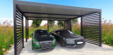 Ogłoszenie - CarPort PREMIUM - Wiata samochodowa 5x5 Antracyt - TS1030 - Sopot - 14 600,00 zł