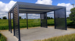 Ogłoszenie - CarPort PREMIUM - Wiata samochodowa 6x6 Antracyt - dodatkowa zabudowa TS1028 - Jastrzębie-Zdrój - 26 500,00 zł