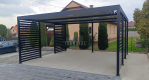 Ogłoszenie - CarPort PREMIUM - Wiata samochodowa 5x5 Antracyt - dodatkowa zabudowa TS1027 - Słupsk - 19 990,00 zł