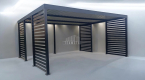 Ogłoszenie - CarPort PREMIUM - Wiata samochodowa 6x6 Antracyt - TS1029 - Radomsko - 21 000,00 zł