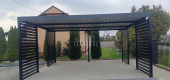 Ogłoszenie - CarPort PREMIUM - Wiata samochodowa 5x5 Antracyt - TS1026 - Darłowo - 14 600,00 zł